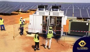 Glozdeel Travaux de Construction des Stations Solaires